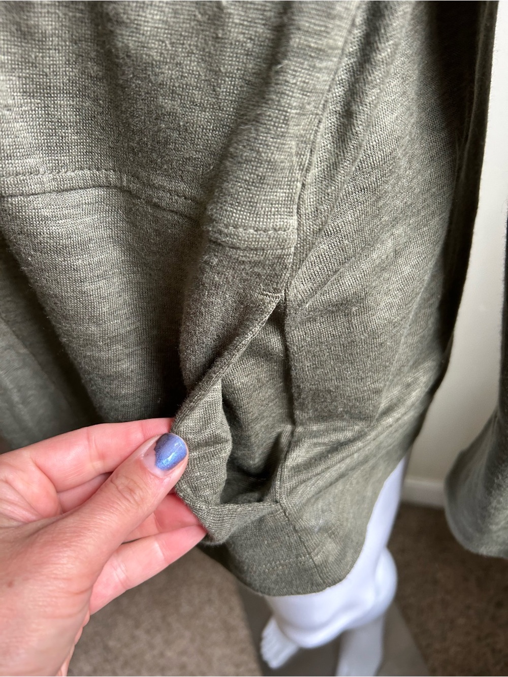 ▶️ J Jill Love 100% Linen Cardigan Tank Set Womens M Green Coastal Minimalist - Picture 12 of 14
